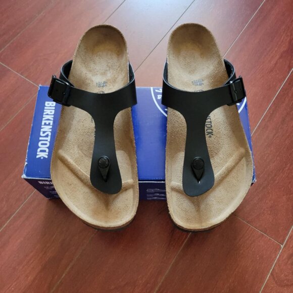 Birkenstock Gizeh Birko-Flor - Black - Picture 3 of 6